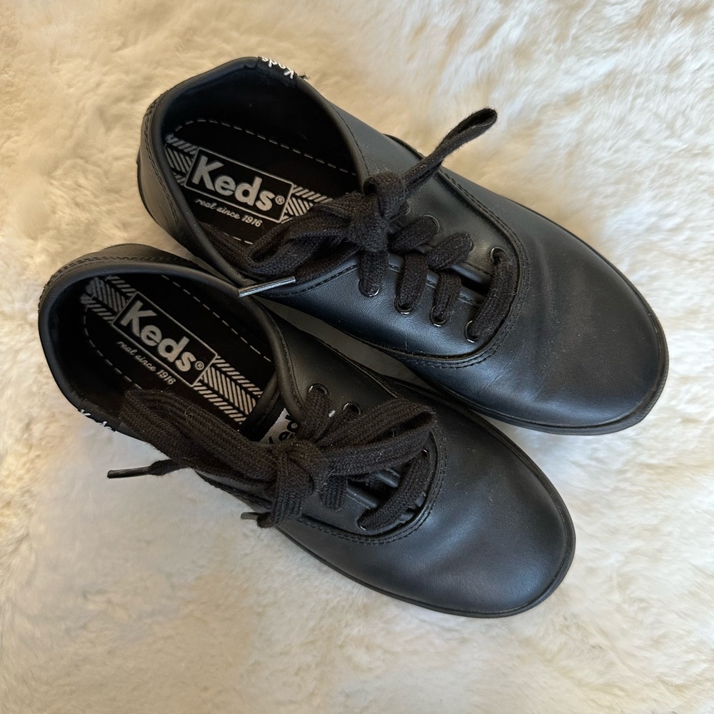 Keds Kids Black Shoes